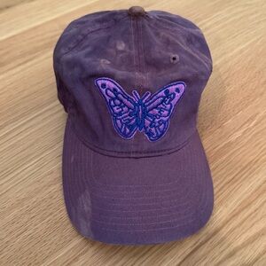 Online Ceramics Purple Butterfly Hat